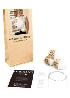 Oregano Top -We Are Knitters Sales knitting kit bamboo oregano top en 03