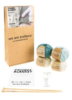 Frisbee Blanket -We Are Knitters Sales knitting kit cotton baby frisbee blanket 03