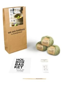 Holbox Basket -We Are Knitters Sales knitting kit cotton decor holbox basket en 03