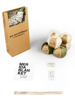 Merida Blanket -We Are Knitters Sales knitting kit cotton decor merida blanket en 03