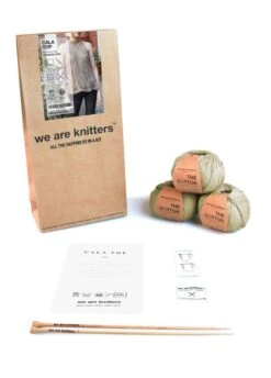 Cala Top -We Are Knitters Sales knitting kit cotton tops cala top EN 03
