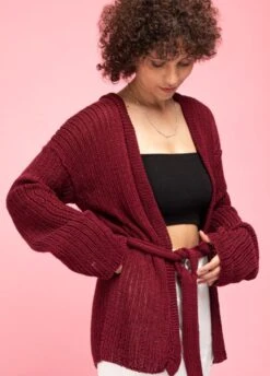 Pacific Red Cardigan