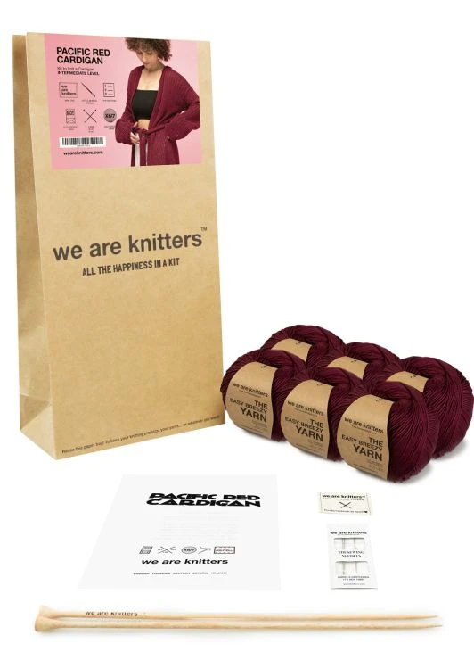 Pacific Red Cardigan 4 Pacific Red Cardigan - Image 2