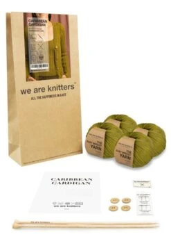 Caribbean Cardigan -We Are Knitters Sales knitting kit easy breezy cotton bamboo caribean cardigan en 03