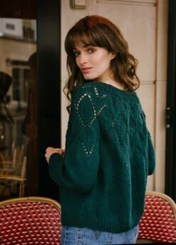 Michelle Sweater -We Are Knitters Sales knitting kit merifine merino michelle sweater en 04