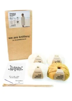 Fraggle Blanket 8 Fraggle Blanket -We Are Knitters Sales knitting kit meriwool fraggle blanket EN 03
