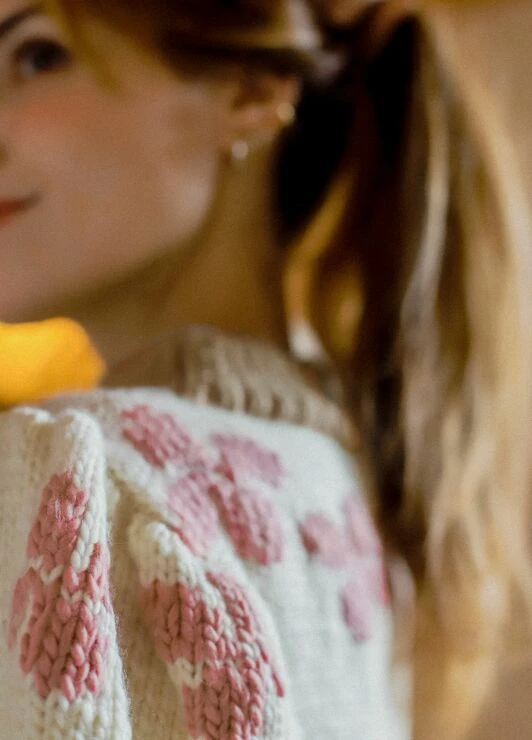 Cherry Blossom Sweater By Marzia Kjellberg 6 Cherry Blossom Sweater By Marzia Kjellberg - Image 4