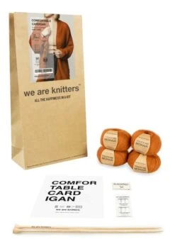 Comfortable Cardigan 8 Comfortable Cardigan -We Are Knitters Sales knitting kit mohair comfortable cardigan en 03