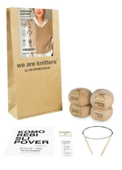 Komorebi Slipover By November Knits -We Are Knitters Sales knitting kit mohair finita snood vest komorebi slipover en 03
