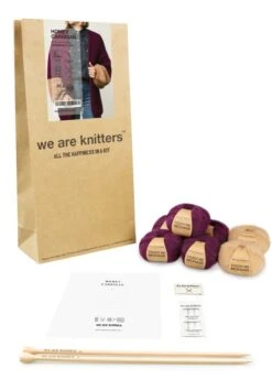 Homey Cardigan 8 Homey Cardigan -We Are Knitters Sales knitting kit mohair homey cardigan en 03