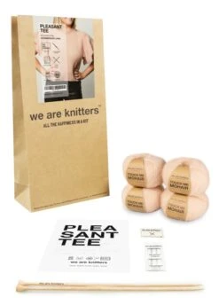 Pleasant Tee -We Are Knitters Sales knitting kit mohair pleasant tee en 03