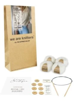 Vienna Cardigan By Knits From Oslo -We Are Knitters Sales knitting kit mohair viena cardigan en 03b