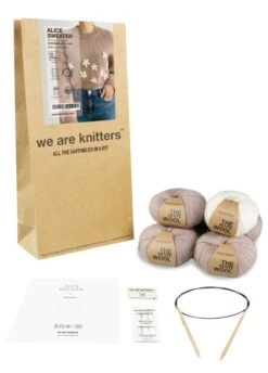 Alice Sweater By @kolibri.by_johanna -We Are Knitters Sales knitting kit petite wool alice sweater en 03