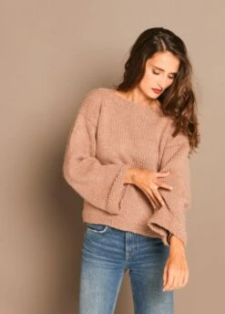 Arts Sweater -We Are Knitters Sales knitting kit petite wool arts sweater en 04