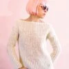 Buttercream Sweater X @morganemathieu -We Are Knitters Sales knitting kit petite wool buttercream sweater EN 01