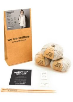 Durango Scarf -We Are Knitters Sales knitting kit petite wool durango scarf 03