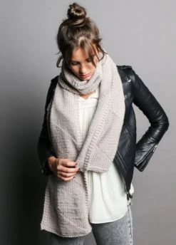 Durango Scarf -We Are Knitters Sales knitting kit petite wool durango scarf 04