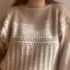 Elm Sweater By Augustins -We Are Knitters Sales knitting kit petite wool elm sweater en 01