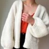 Kobe Cardigan WAK Edition By November Knits -We Are Knitters Sales knitting kit petite wool kobe cardigan en 01