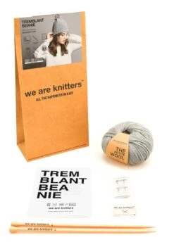 Tremblant Beanie -We Are Knitters Sales knitting kit petite wool tremblant beanie 03