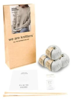 Aeraki Sweater -We Are Knitters Sales knitting kit pima cotton aeraki sweater en 03