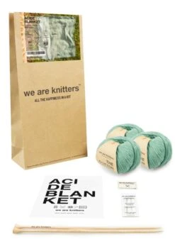 Acide Blanket -We Are Knitters Sales knitting kit pima cotton baby acide blanket en 03