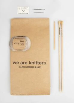 Baxter Sweater By Ella Emhoff -We Are Knitters Sales knitting kit pima cotton baxter sweater web 03