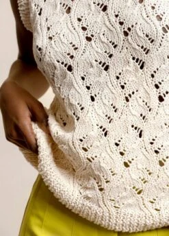 Cape Byron Top -We Are Knitters Sales knitting kit pima cotton cape byron top en 02