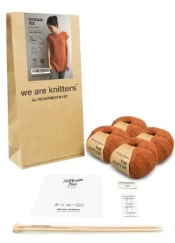 Terrain Tee X @yamagara -We Are Knitters Sales knitting kit pima cotton terrain tee en 03