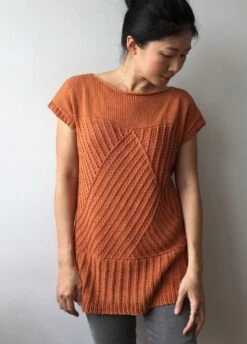 Terrain Tee X @yamagara -We Are Knitters Sales knitting kit pima cotton terrain tee en 04