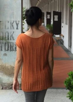 Terrain Tee X @yamagara -We Are Knitters Sales knitting kit pima cotton terrain tee en 05