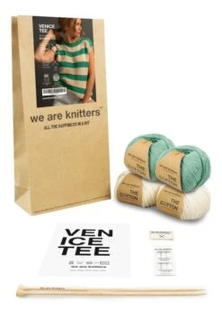 Venice Tee -We Are Knitters Sales knitting kit pima cotton venice tee en 03 5