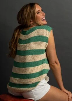 Venice Tee -We Are Knitters Sales knitting kit pima cotton venice tee en 04