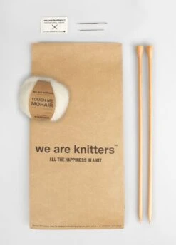 Bjerg Cardigan -We Are Knitters Sales knitting kit touch me mohair bjerg cardigan en 03