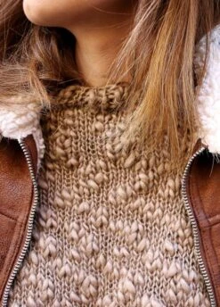 Gamma Sweater -We Are Knitters Sales knitting kit wave wool gamma sweater EN 04