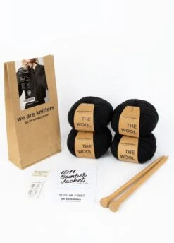1D11 Bomber Jacket By Oliva -We Are Knitters Sales knitting kit wool 1d11 bomber jacket en 03