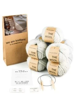 No.5 Blanket -We Are Knitters Sales knitting kit wool No5 Blanket EN 03