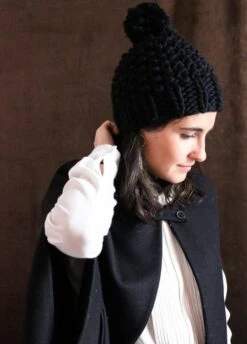 Déjà Vu Hat -We Are Knitters Sales knitting kit wool de ja vu hat en 04