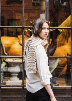 Dinka Scarf -We Are Knitters Sales knitting kit wool dinka scarf 05