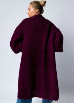 Drop A Star Cardigan -We Are Knitters Sales knitting kit wool drop cardigan en 04