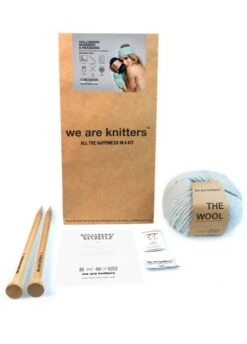 Hollyberry Warmers & Headband -We Are Knitters Sales knitting kit wool hollyberry warmers headband en 03 5
