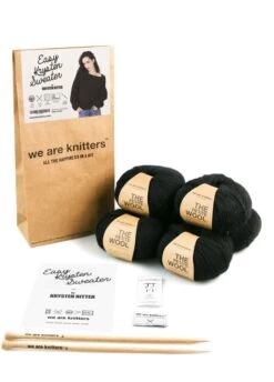 Easy Krysten Sweater X @therealkrystenritter -We Are Knitters Sales knitting kit wool krysten ritter easy krysten sweater 03