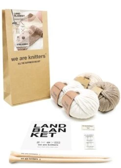 Land Blanket -We Are Knitters Sales knitting kit wool land blanket en 03
