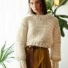 Louis Sweater -We Are Knitters Sales knitting kit wool louis sweater EN 01
