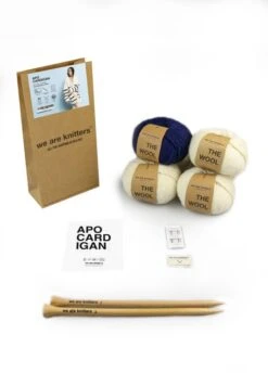 Apo Cardigan 8 Apo Cardigan -We Are Knitters Sales knitting kit wool natural Apo Cardigan EN 03