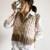 OMG ! Made This Vest! By Beatific Brenda -We Are Knitters Sales knitting kit wool omg i made this vest en 01