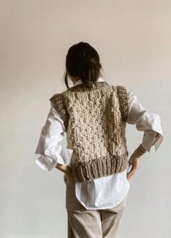 OMG ! Made This Vest! By Beatific Brenda -We Are Knitters Sales knitting kit wool omg i made this vest en 04 1