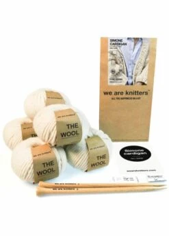 Simone Cardigan -We Are Knitters Sales knitting kit wool simone cardigan 03 10