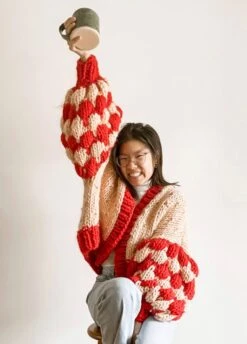 The Social Bubble Cardigan By Beatific Brenda