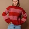 Liquidambar Sweater -We Are Knitters Sales liquidambar sweater 2 red